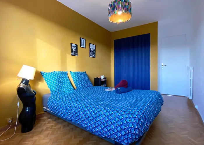 Panoramic Sea View - Air-Conditioning - Balcony - Tramway - 2 Bedrooms - Wifi - Fully Equipped Kitchen